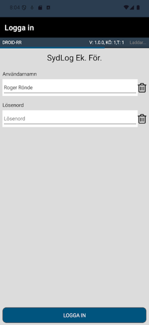 SydLog Screenshot 2