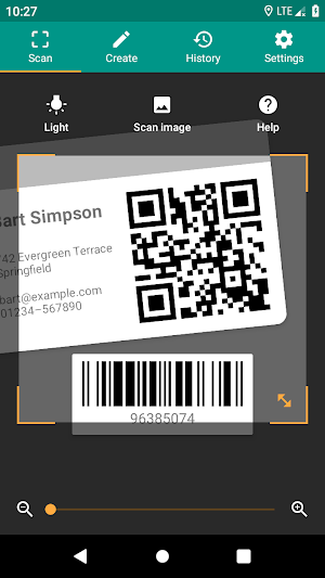 QR & Barcode Reader Screenshot 0