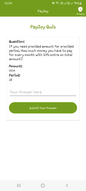 Pay Joy Screenshot 1
