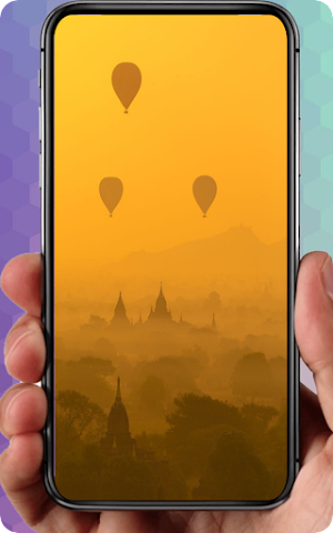 Preppy Yellow Wallpaper Screenshot 0