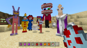 Pomni Digital Circus Mods MCPE Screenshot 1