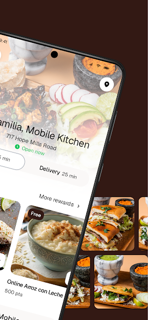 La Familia, Mobile Kitchen Screenshot 1
