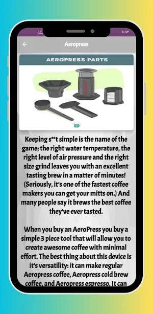Coffee Preparation Methods Screenshot 3