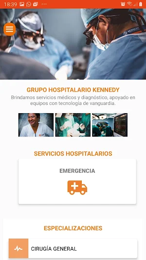 Grupo Hospitalario Kennedy Screenshot 2