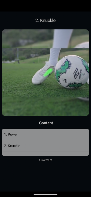 Football Shooting Technique Screenshot 3