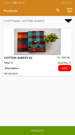 CRM COTTON SAREES Screenshot 2