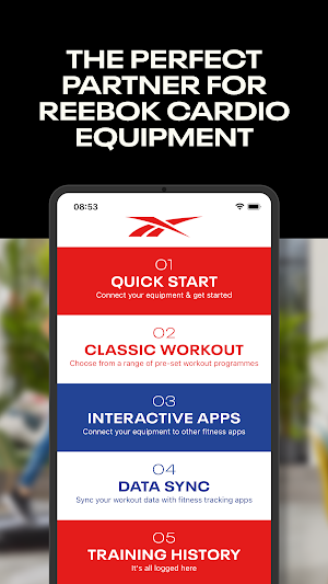 Reebok Console App Screenshot 0