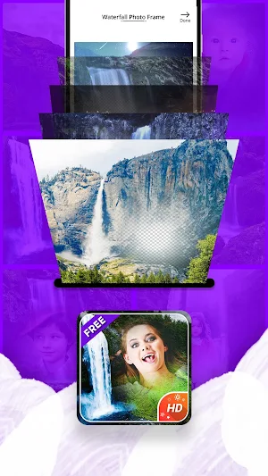 Waterfall Photo Frame Screenshot 2