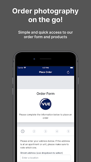 VUE Real Estate Marketing Screenshot 0