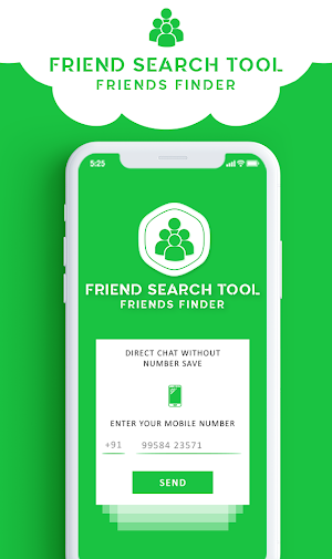 Friend search tool Simulator - Direct Chat 2021 Screenshot 3