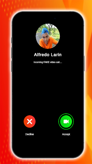 Alfredo Larin Fake Call Screenshot 2