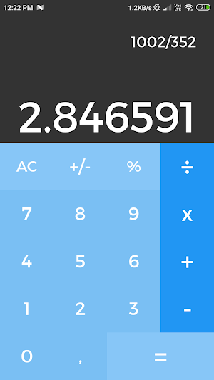 Calculator Screenshot 0