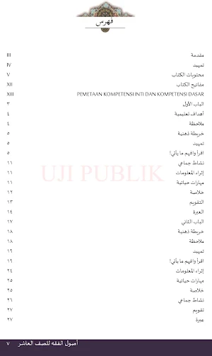 Ushul Fikih MA Kelas 10 Arab Screenshot 1