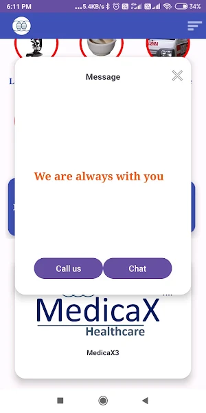 MedicaX Healthcare Screenshot 1
