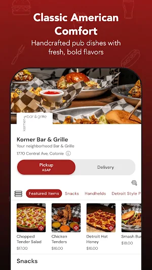 Korner Bar & Grille Screenshot 1