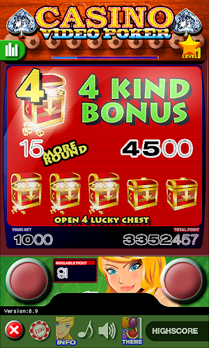 Casino Video Poker Screenshot 3