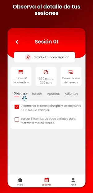 Tesis Great App Screenshot 2
