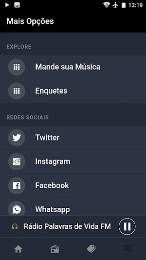 Rádio Palavras de Vida FM Screenshot 1
