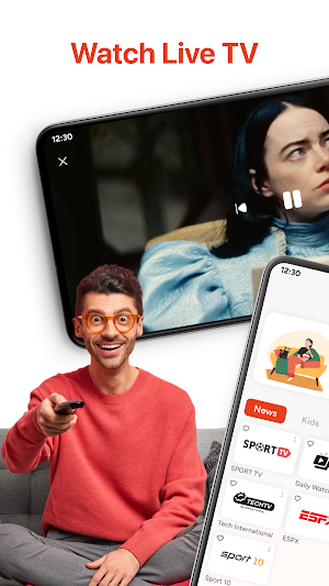 TVLive: Watch Live TV & Movies Screenshot 0