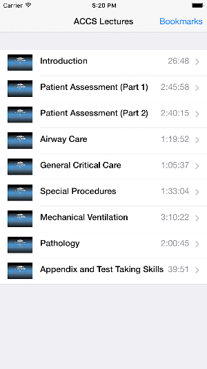 ACCS Audio Lectures Screenshot 0