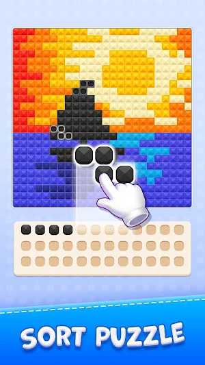 Gem Coloring Screenshot 0