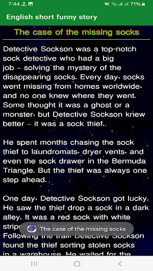 English short funny story Screenshot 2