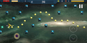 Space Ship: Among Meteorites Screenshot 1