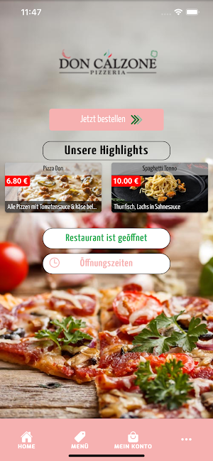 Pizzeria Don Calzone Screenshot 0