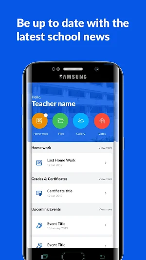 Section française Girard (Teachers) Screenshot 1