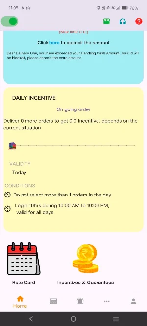 Clickaan Delivery Partner Screenshot 0