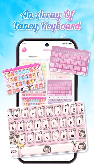 Flower Language Keyboard Theme Screenshot 1