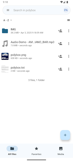 ETH polybox Screenshot 0