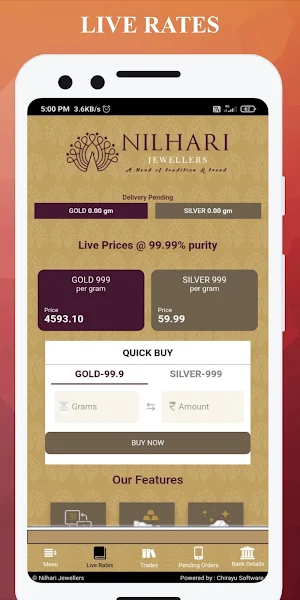 Nilhari Jewellers Screenshot 0