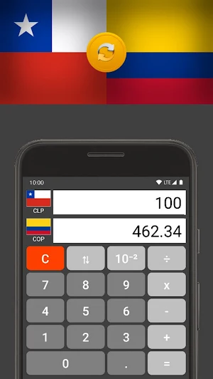 Colombian peso / Chilean peso Screenshot 1