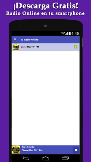 Stereo Max 98.1 FM - Radio Online Screenshot 1