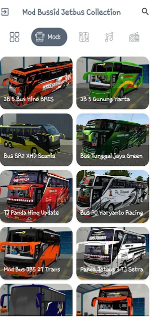 Mod Bussid Jetbus Collection Screenshot 2