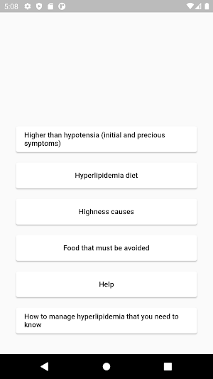 hyperlipidemia management app Screenshot 2