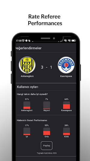 FairPlay - Rate Matches & Refs Screenshot 2