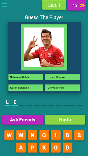 Football Guess Quiz Screenshot 0