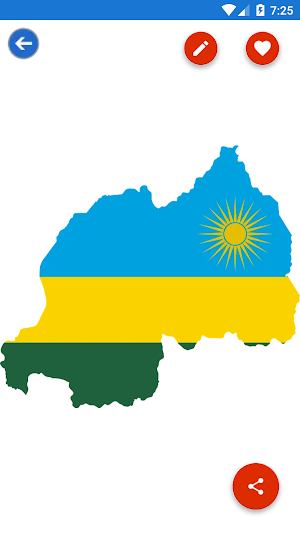 Rwanda Flag Wallpaper: Flags a Screenshot 2