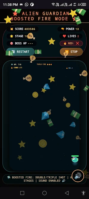 Alien baloon Screenshot 2