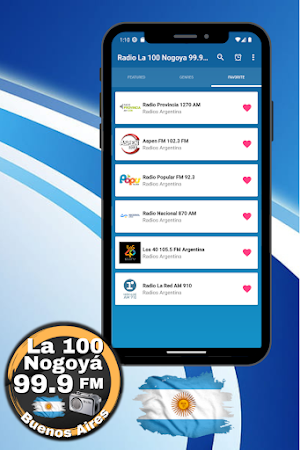 Radio La 100 Nogoya 99.9 FM Screenshot 2