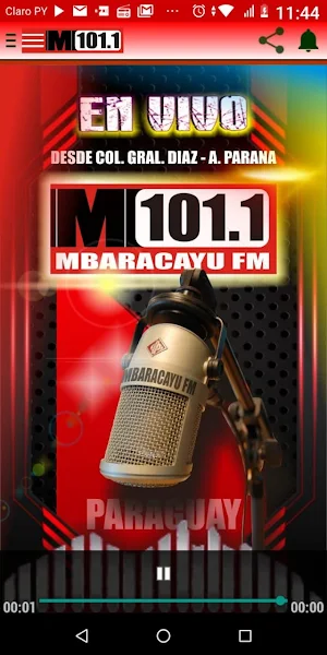 Radio Mbaracayu FM 101.1 Screenshot 0