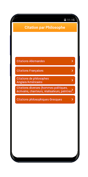 Philosophie Cours et Citations Screenshot 2