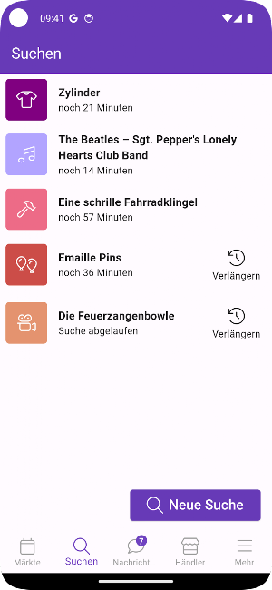 Trüffl: die Flohmarkt-Live-App Screenshot 1