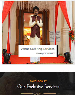 Venus Catering Service Screenshot 2