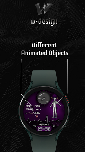 W-Design WOS080 - Watch Face screenshot 2