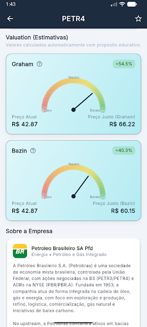 FL Data - Ações & FIIs Screenshot 2