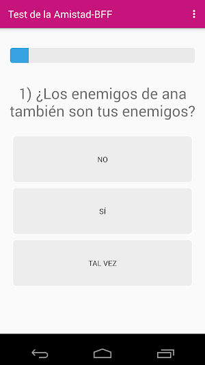 BFF Test: Test de la amistad Screenshot 1