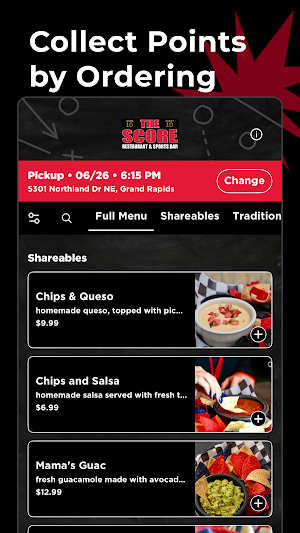 The Score Restaurant & Bar Screenshot 1